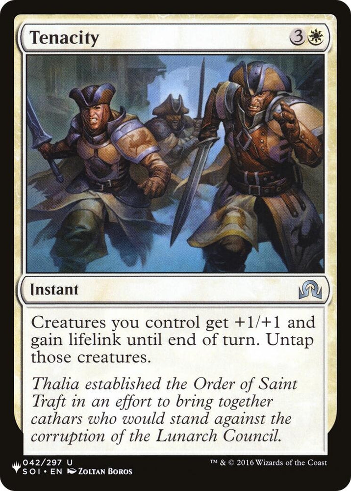 Image for Tenacity (42) [The List Reprints]