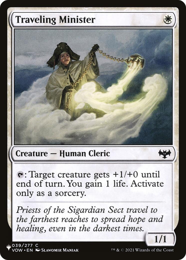 Image for Traveling Minister (39) [The List Reprints]