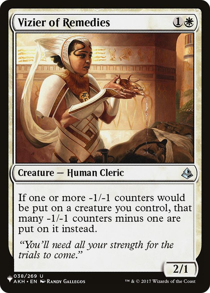 Image for Vizier of Remedies (38) [The List Reprints]