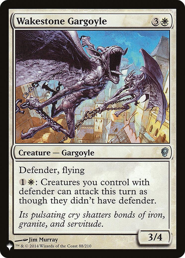 Image for Wakestone Gargoyle (88) [The List Reprints]