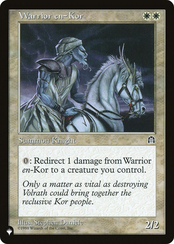 Image for Warrior en-Kor [The List Reprints]