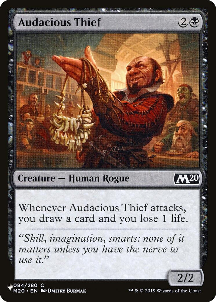 Image for Audacious Thief (84) [The List Reprints]