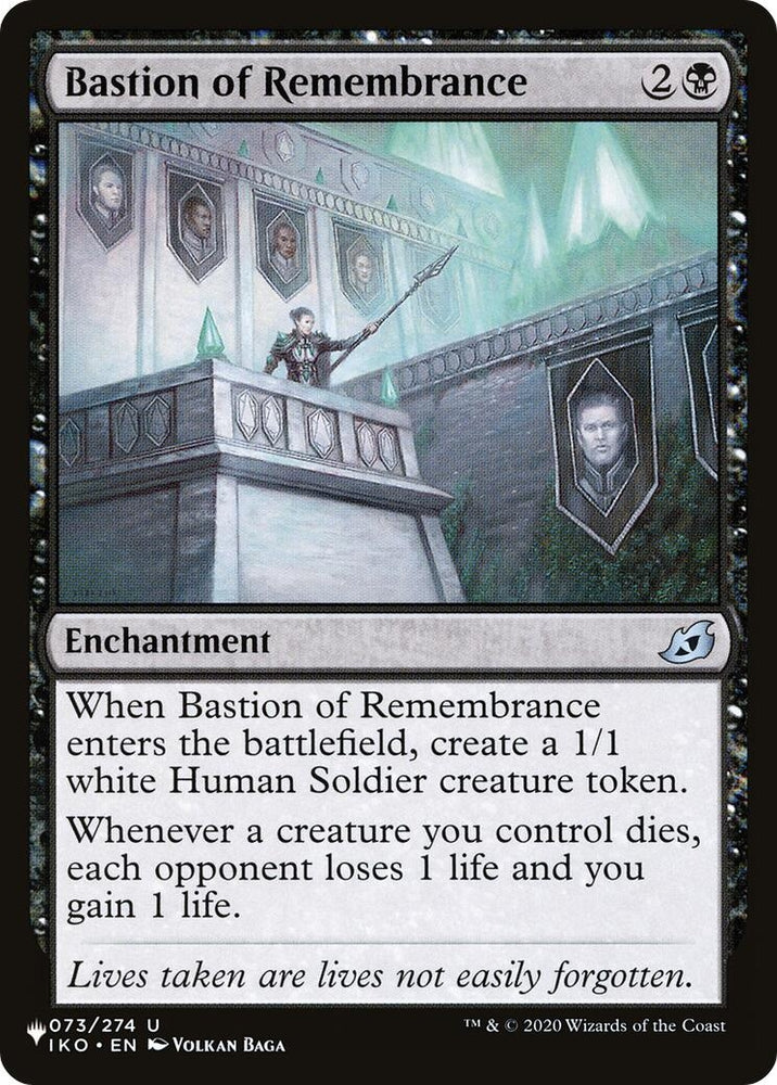 Image for Bastion of Remembrance (73) [The List Reprints]