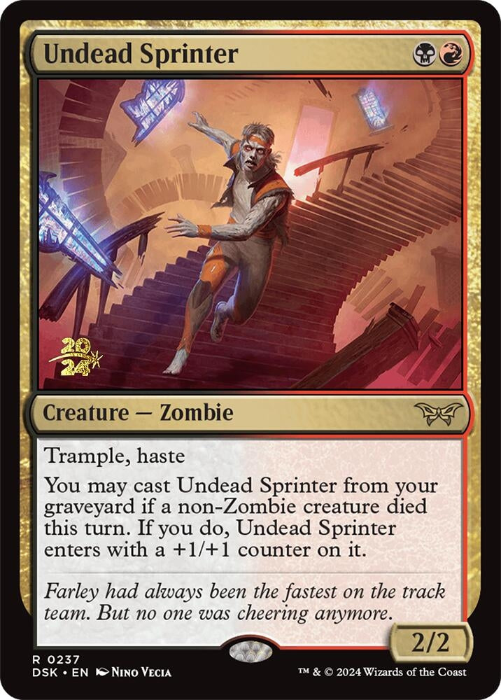 Image for Undead Sprinter (237) [Prerelease Cards]