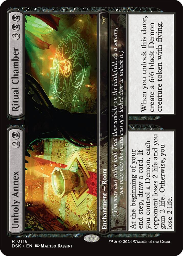 Image for Unholy Annex // Ritual Chamber (118) [Prerelease Cards]