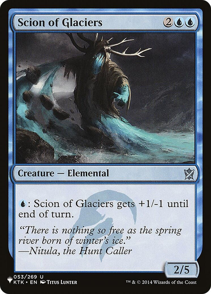 Image for Scion of Glaciers (53) [The List Reprints]