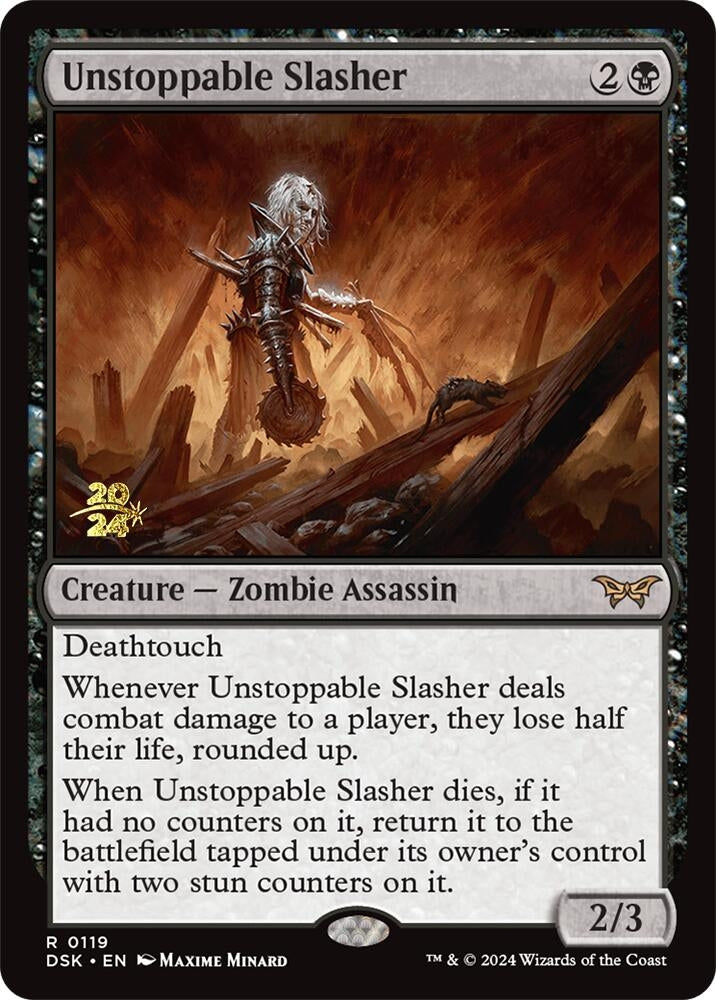 Image for Unstoppable Slasher (0119) (119) [Prerelease Cards]