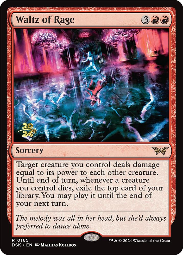 Image for Waltz of Rage (165) [Prerelease Cards]