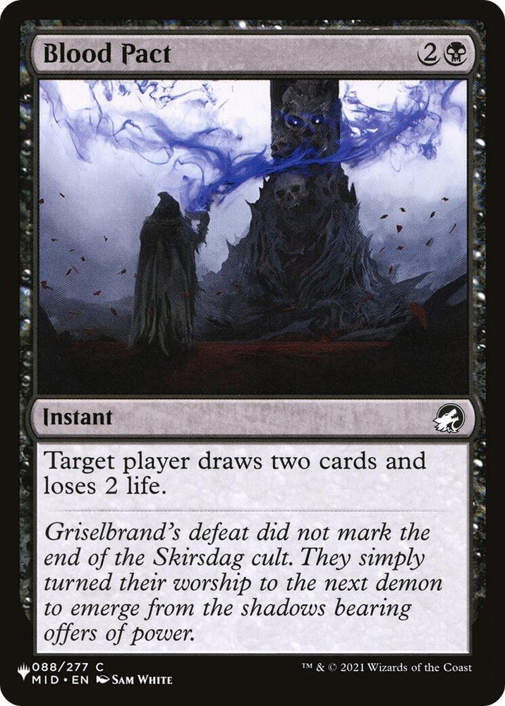 Image for Blood Pact (88) [The List Reprints]