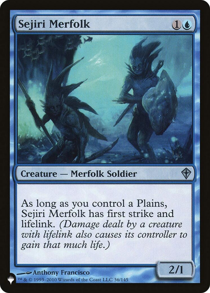 Image for Sejiri Merfolk (36) [The List Reprints]
