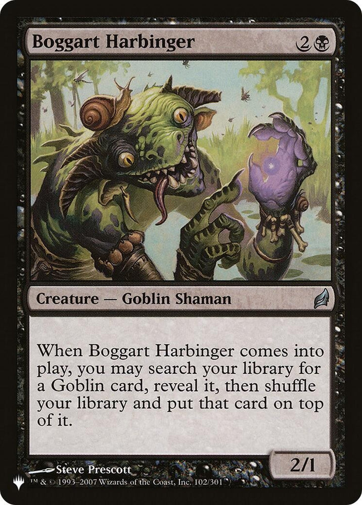 Image for Boggart Harbinger (102) [The List Reprints]