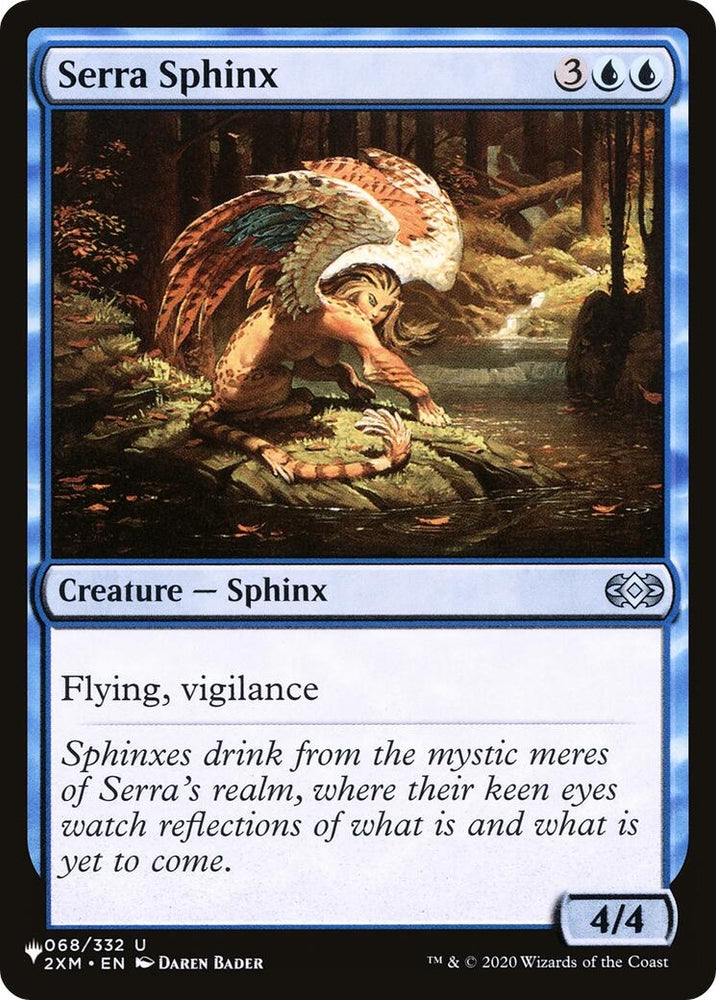 Image for Serra Sphinx (68) [The List Reprints]