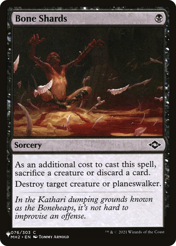 Image for Bone Shards (76) [The List Reprints]