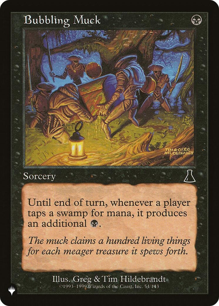 Image for Bubbling Muck (54) [The List Reprints]