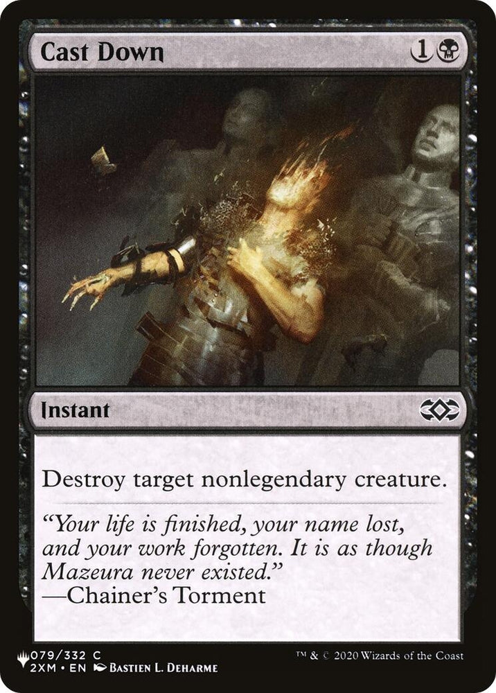 Image for Cast Down (2XM) (79) [The List Reprints]