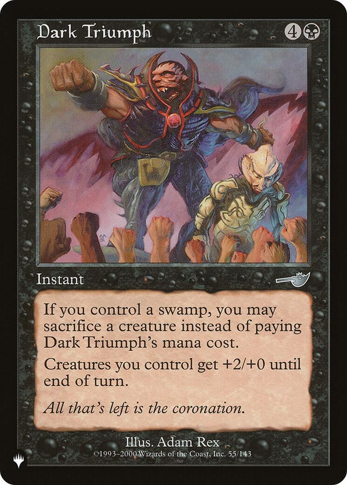 Image for Dark Triumph (55) [The List Reprints]