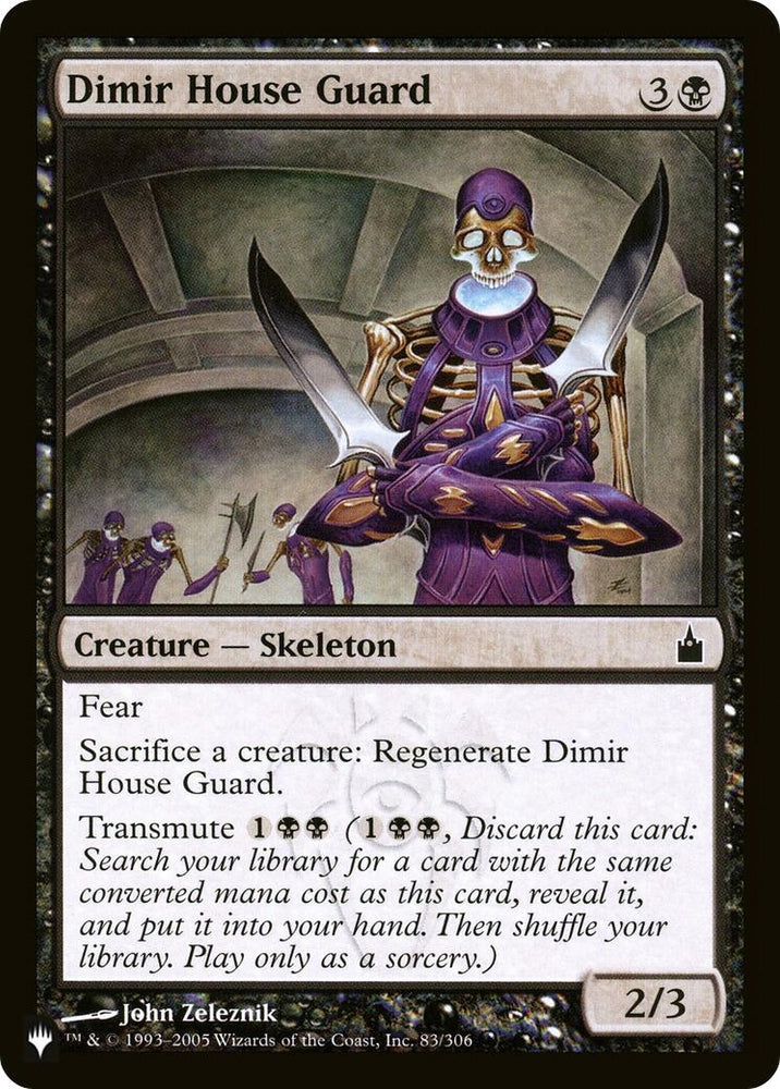 Image for Dimir House Guard (83) [The List Reprints]