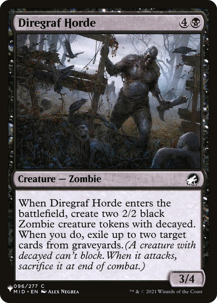 Image for Diregraf Horde (96) [The List Reprints]