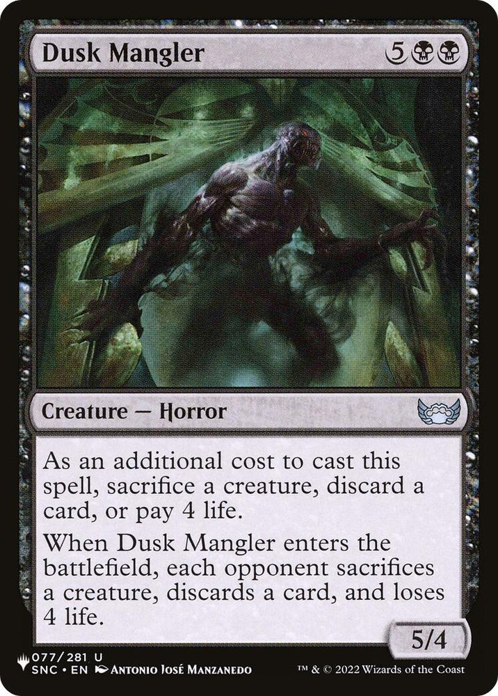 Image for Dusk Mangler (77) [The List Reprints]