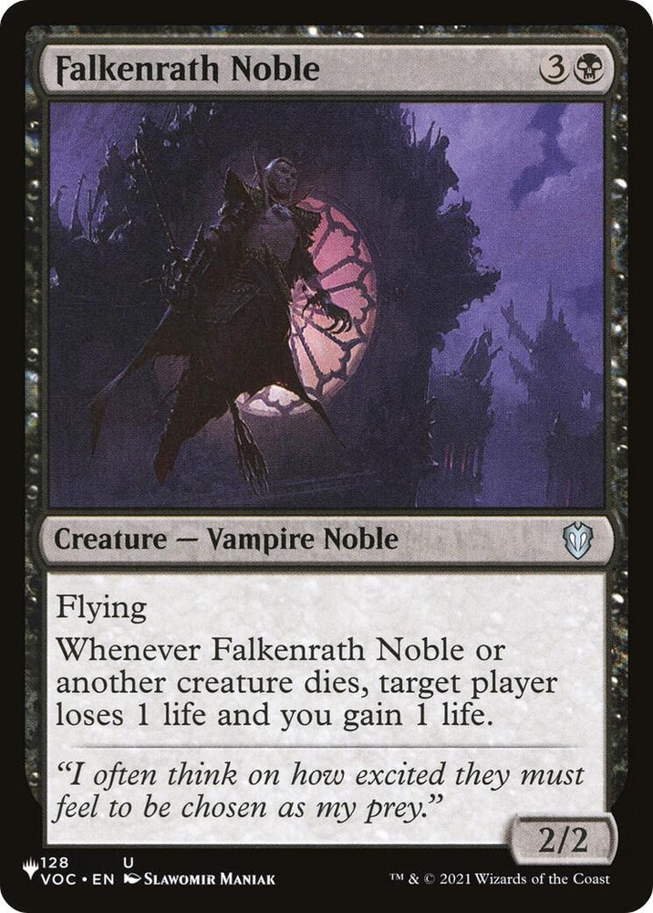 Image for Falkenrath Noble (128) [The List Reprints]
