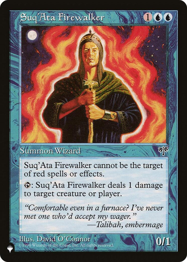 Image for Suq'Ata Firewalker [The List Reprints]