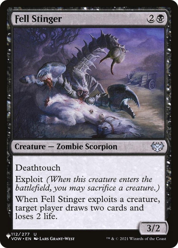 Image for Fell Stinger (112) [The List Reprints]