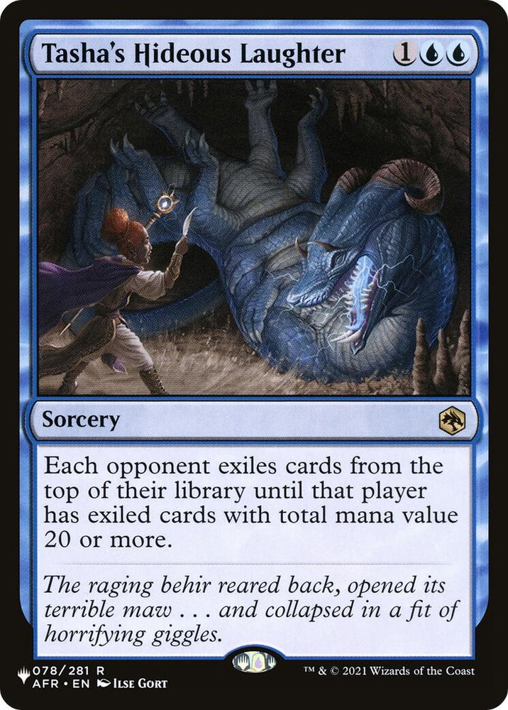 Image for Tasha's Hideous Laughter (78) [The List Reprints]