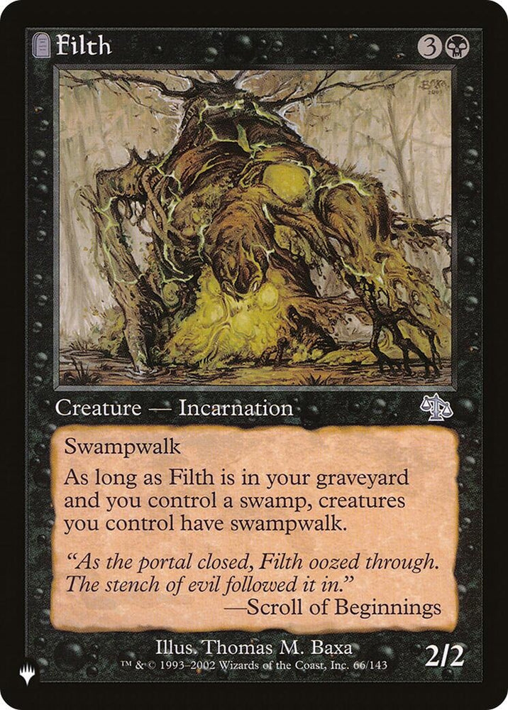 Image for Filth (66) [The List Reprints]