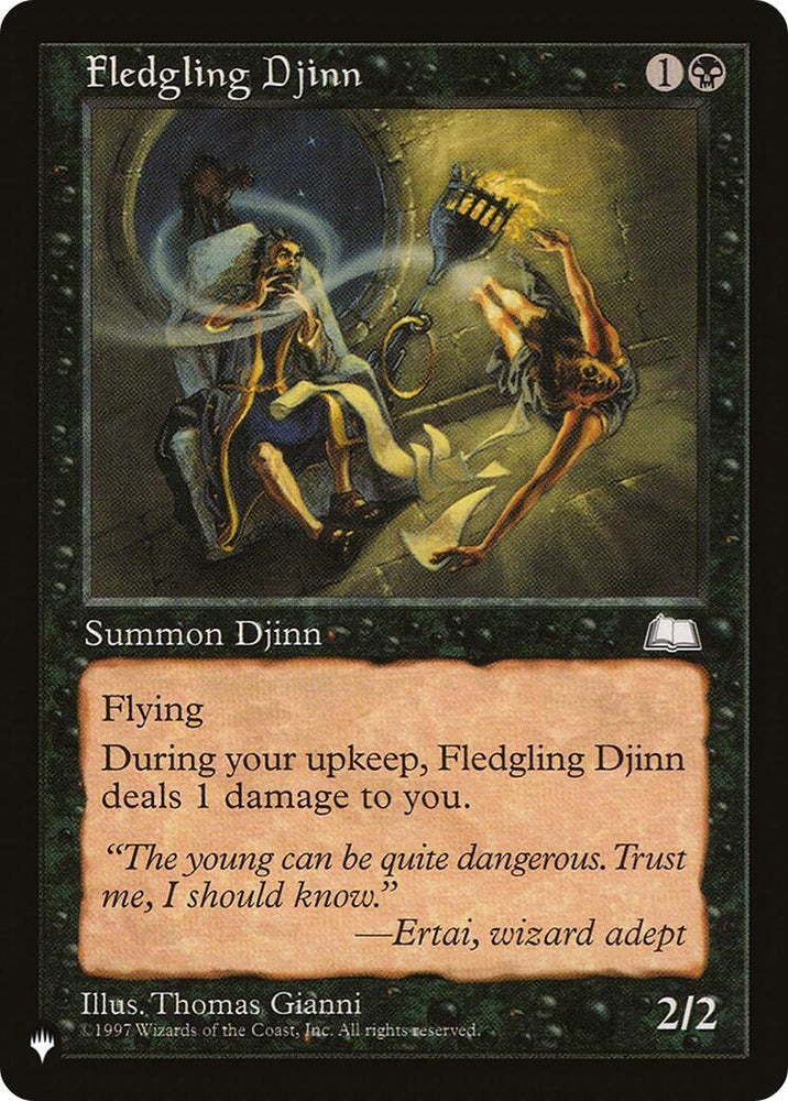 Image for Fledgling Djinn [The List Reprints]