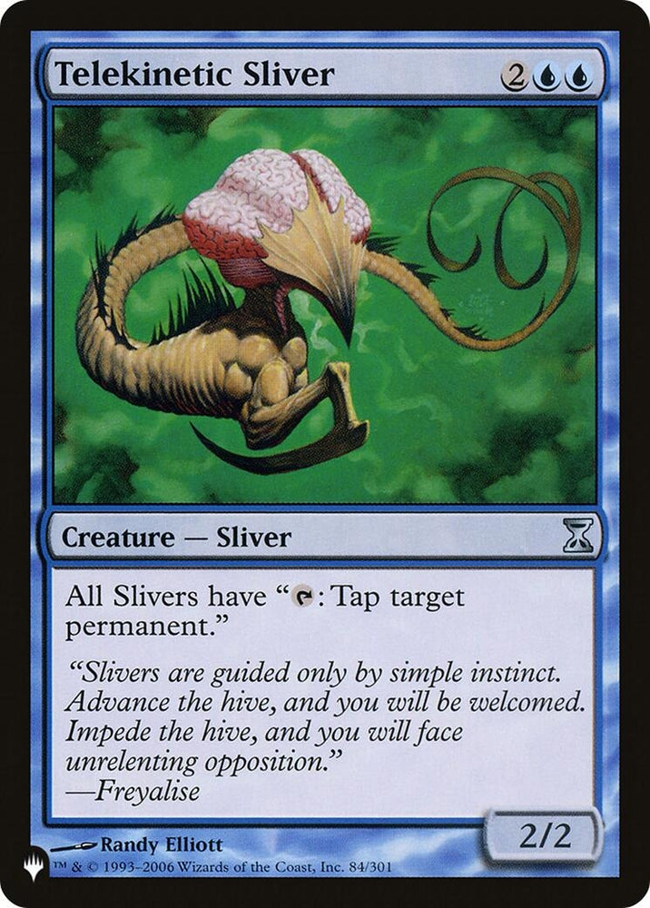 Image for Telekinetic Sliver (84) [The List Reprints]