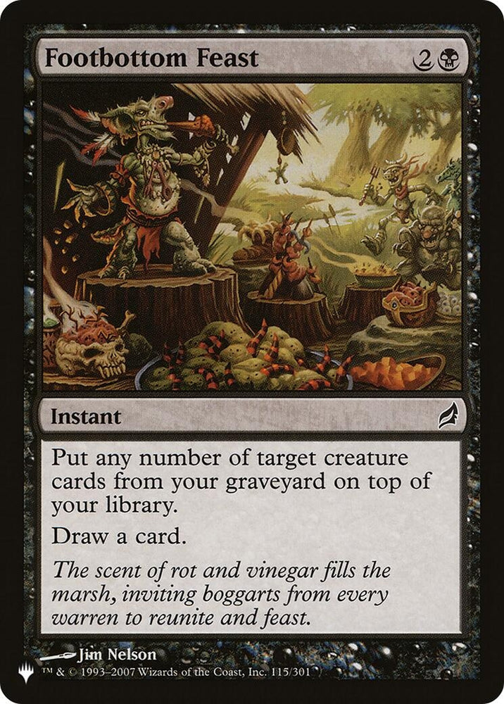Image for Footbottom Feast (115) [The List Reprints]