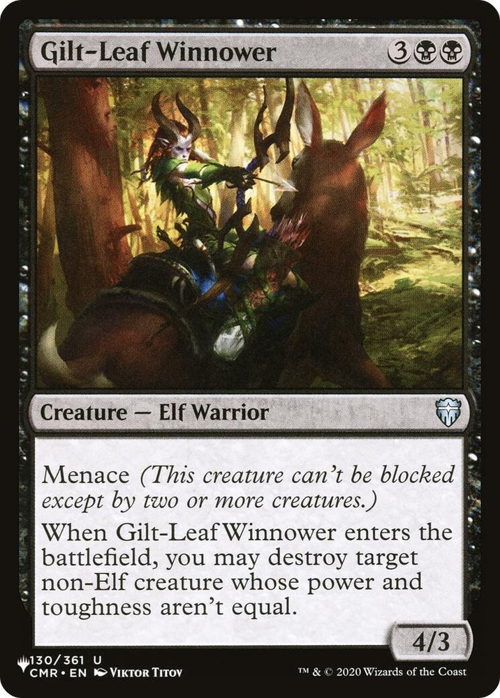 Image for Gilt-Leaf Winnower (130) [The List Reprints]