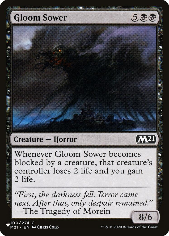 Image for Gloom Sower (100) [The List Reprints]