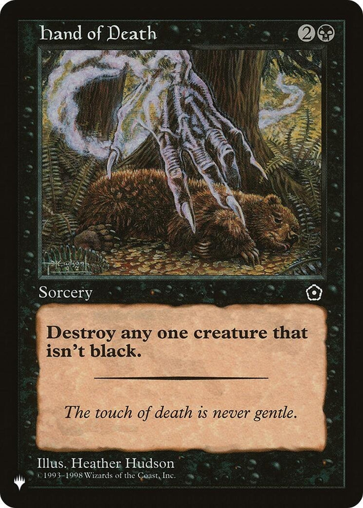 Image for Hand of Death [The List Reprints]