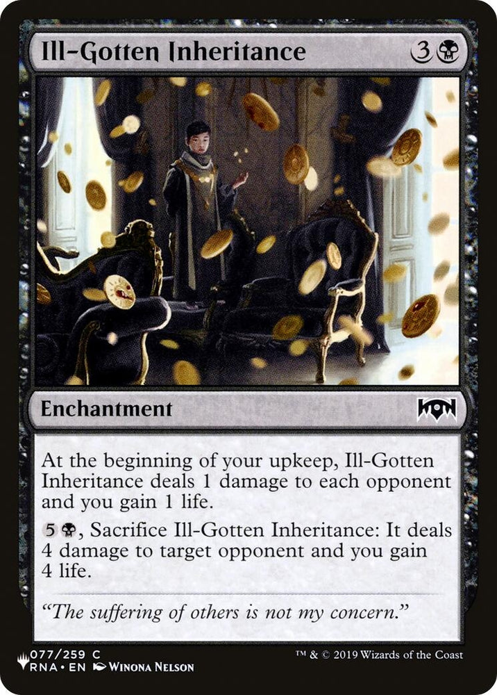 Image for Ill-Gotten Inheritance (77) [The List Reprints]