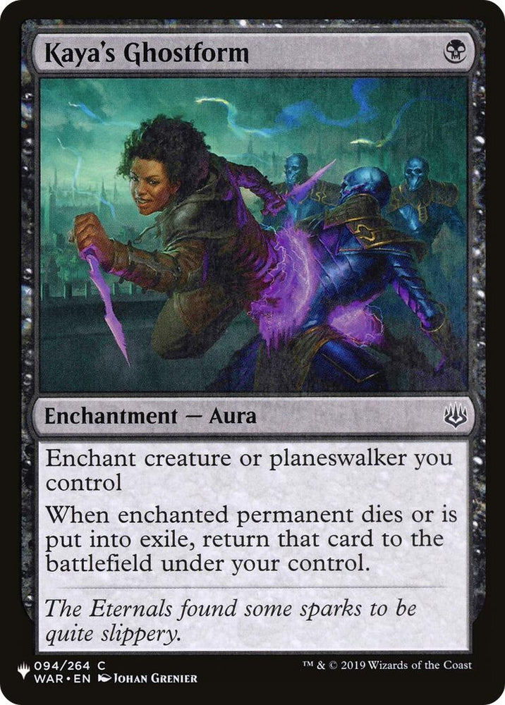 Image for Kaya's Ghostform (94) [The List Reprints]
