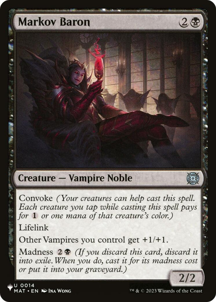 Image for Markov Baron (14) [The List Reprints]