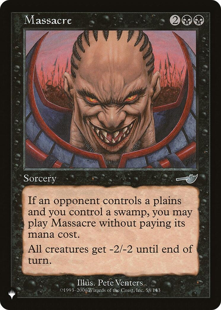 Image for Massacre (58) [The List Reprints]