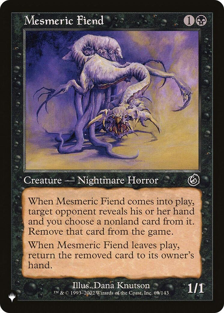 Image for Mesmeric Fiend (69) [The List Reprints]