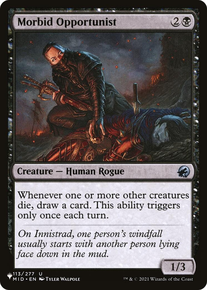 Image for Morbid Opportunist (113) [The List Reprints]