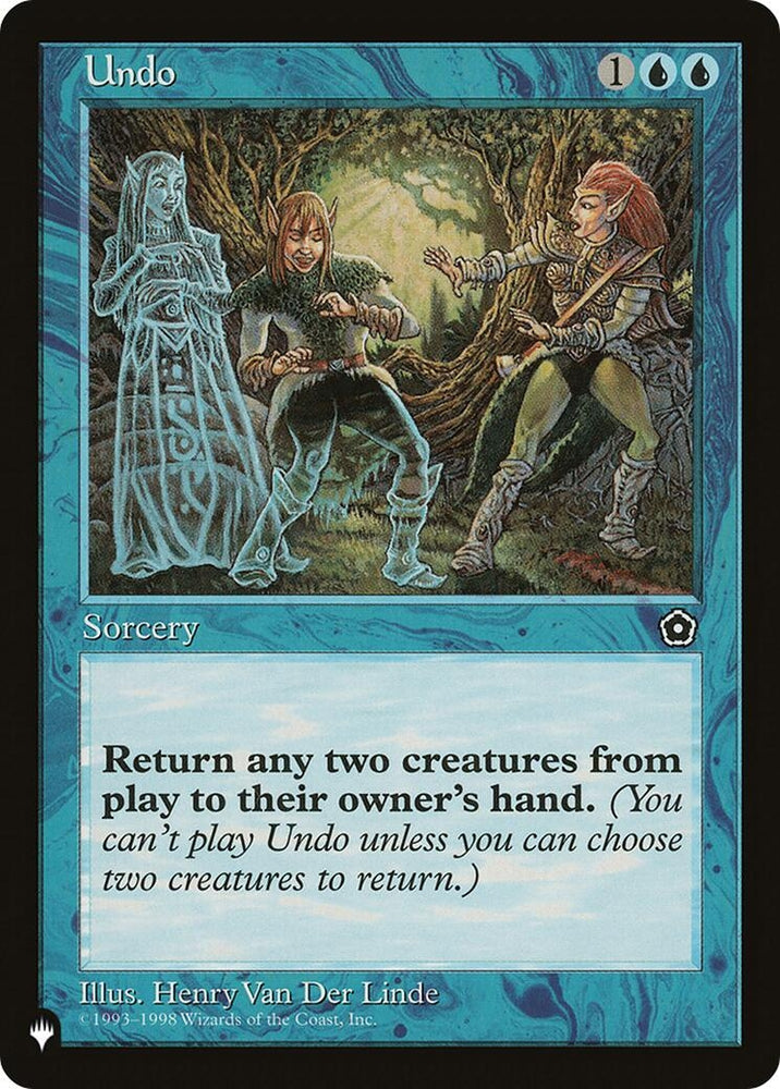 Image for Undo [The List Reprints]