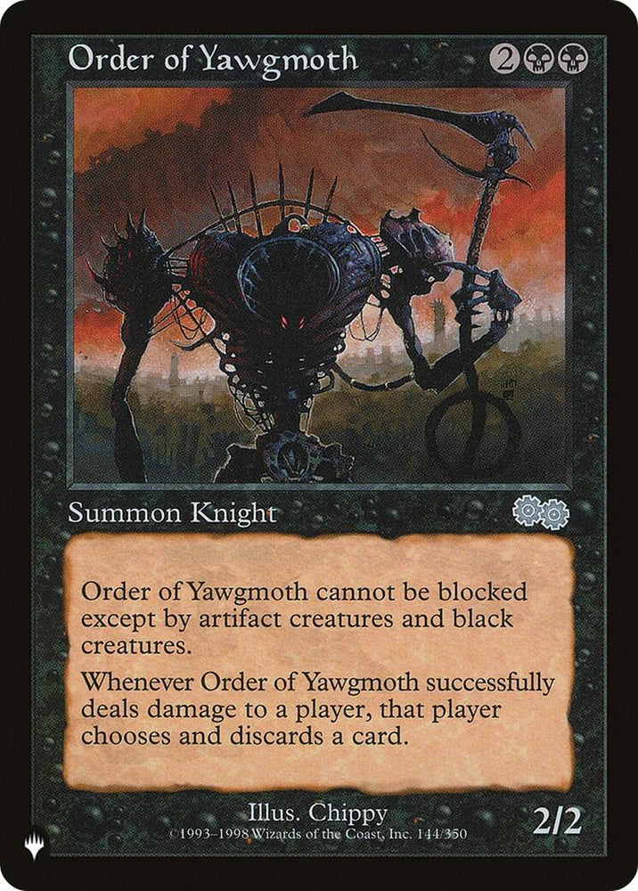 Image for Order of Yawgmoth (USG) (144) [The List Reprints]
