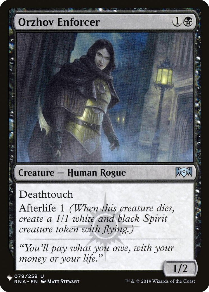 Image for Orzhov Enforcer (79) [The List Reprints]