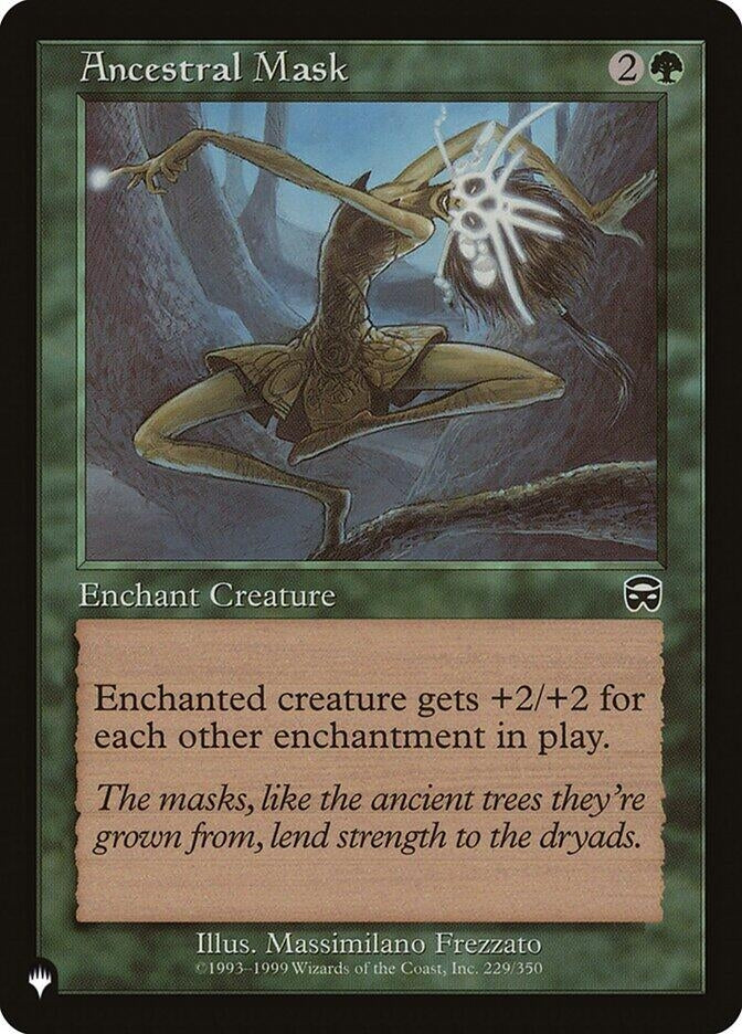 Image for Ancestral Mask (MMQ) (229) [The List Reprints]