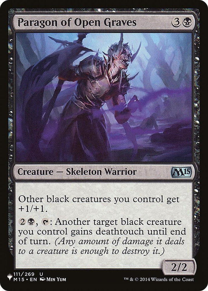 Image for Paragon of Open Graves (111) [The List Reprints]