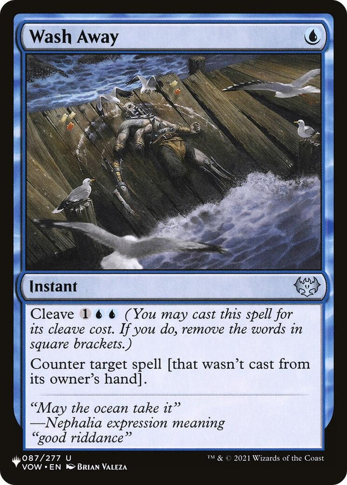 Image for Wash Away (87) [The List Reprints]