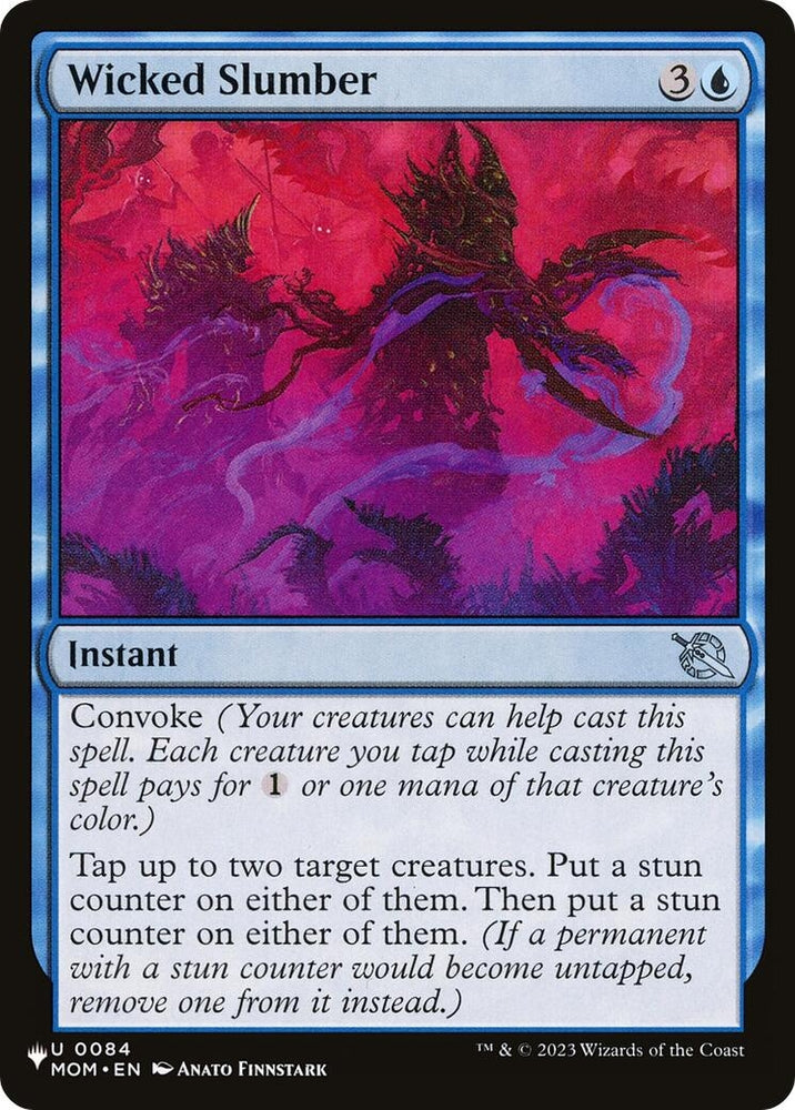 Image for Wicked Slumber (84) [The List Reprints]