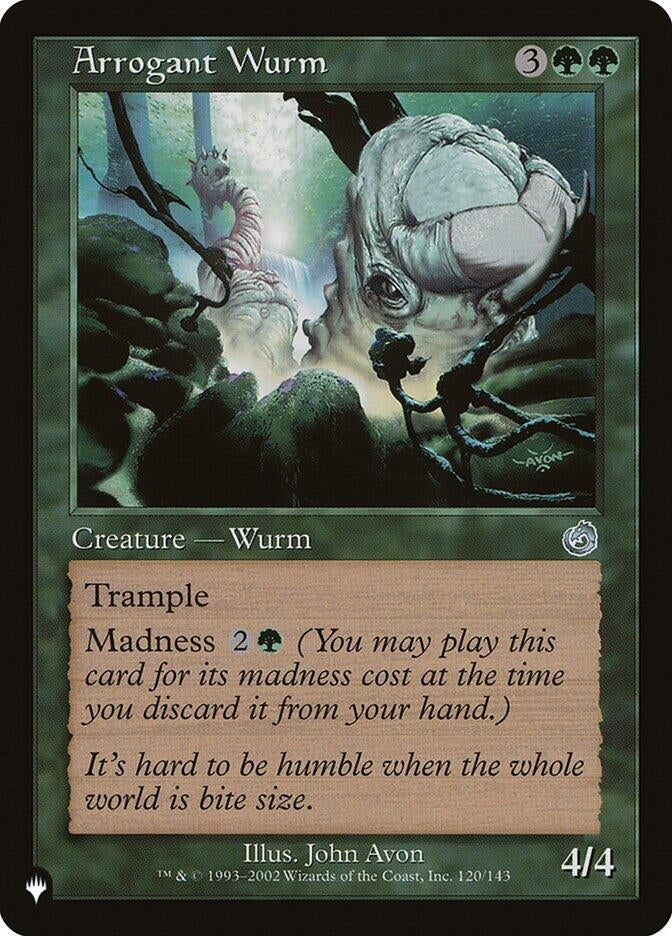 Image for Arrogant Wurm (120) [The List Reprints]