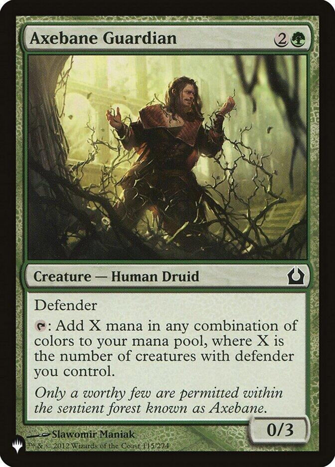 Image for Axebane Guardian (115) [The List Reprints]