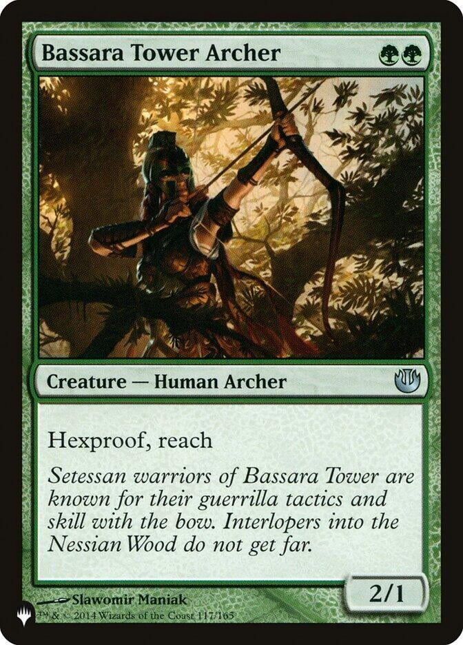 Image for Bassara Tower Archer (117) [The List Reprints]